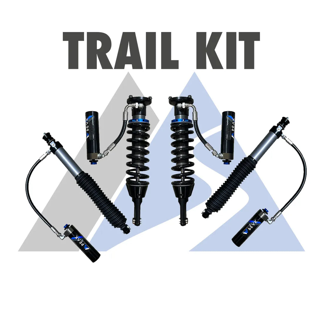 Peak Suspension 2.5'' Trail Kit Fits 2005-2023 Toyota Tacoma