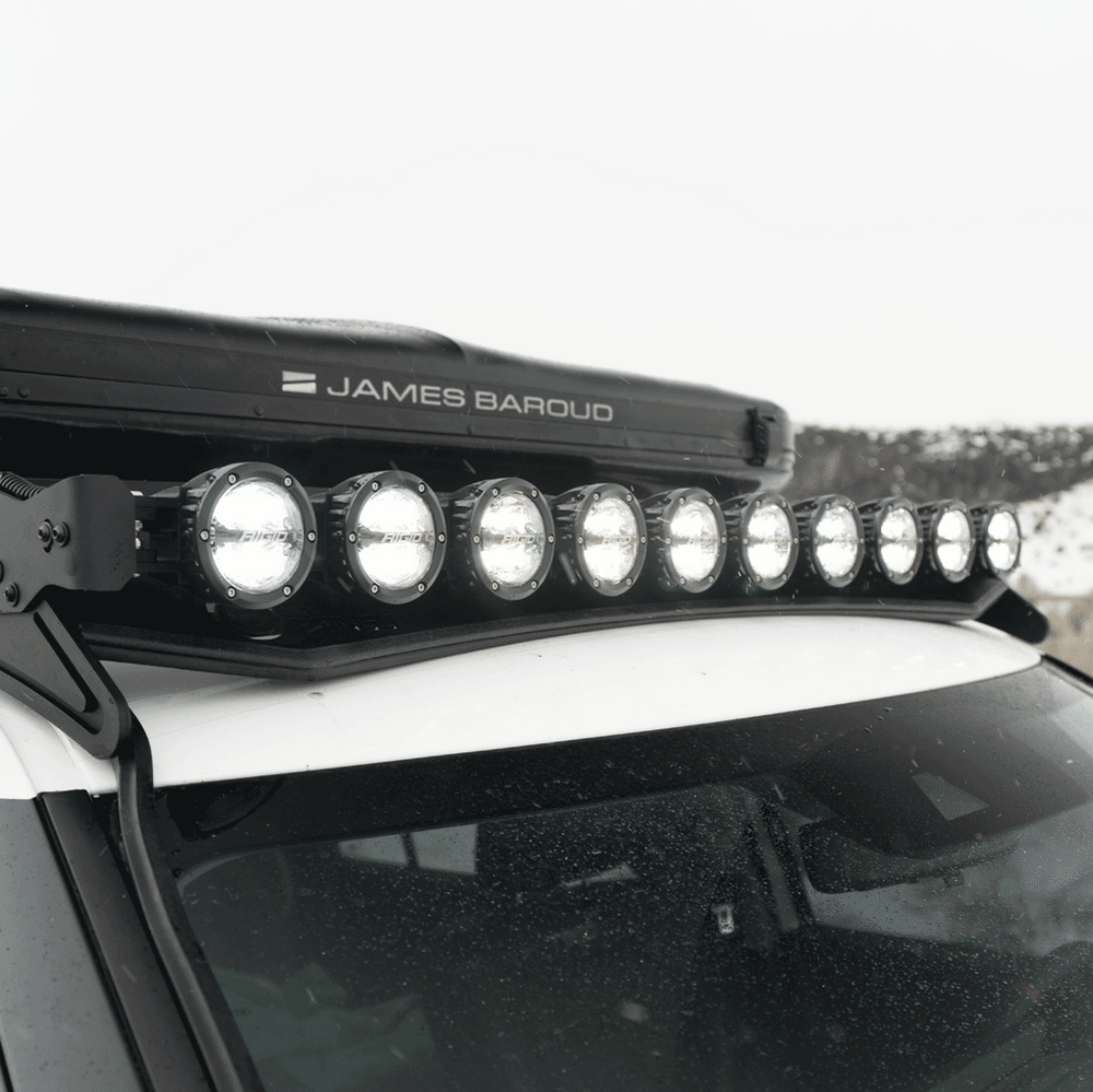 Prinsu Front-Facing Light Bar Brackets Rigid 360 Connect 4th Gen 4Runner 3rd Gen Sequoia