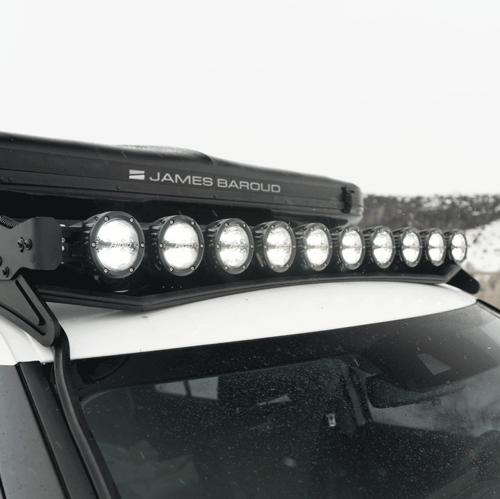 Prinsu Front-Facing Light Bar Brackets Rigid 360 Connect 4th Gen 4Runner 3rd Gen Sequoia