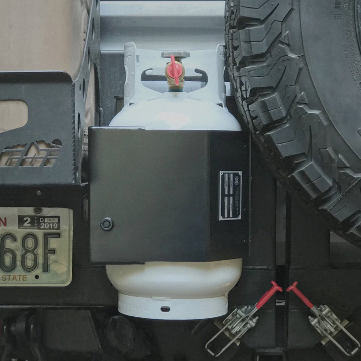 Propane Bottle Quick Mount