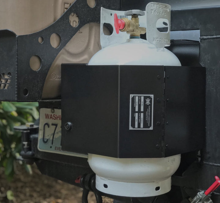 Propane Bottle Quick Mount