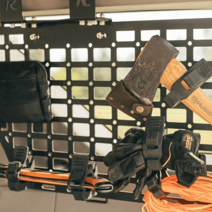 Quick Fist Mounts & Clamps for Molle Panels & Truck Beds | Pair