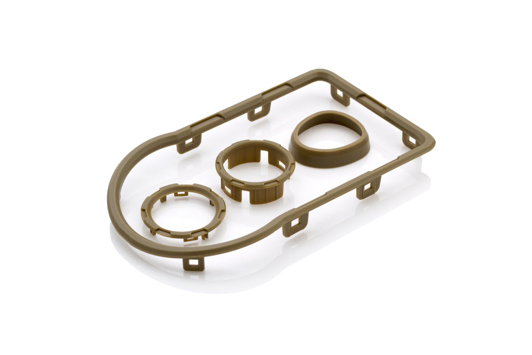 Interior Chrome Delete Kit Fits 2016-2023 Toyota Tacoma