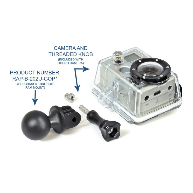 RAM® Action Camera Universal Ball Adapter