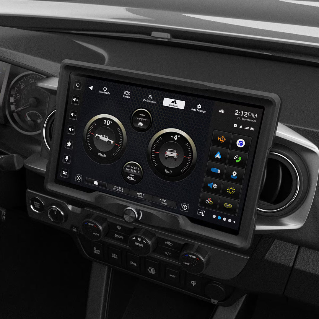 Radio Replacement Kit - Includes 12.8" Horizon 12 Touchscreen Radio & Plug and Play Installation Fits 2016-2023 Toyota Tacoma