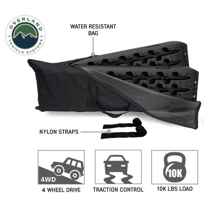 Recovery Ramp With Pull Strap and Storage Bag - Gray/Black Universal