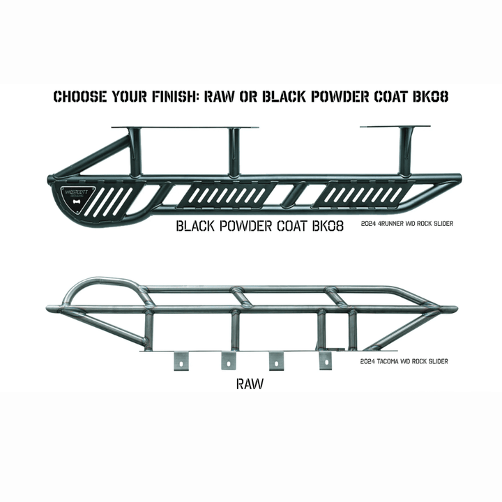 Rock Sliders Fit 2024+ Lexus GX550