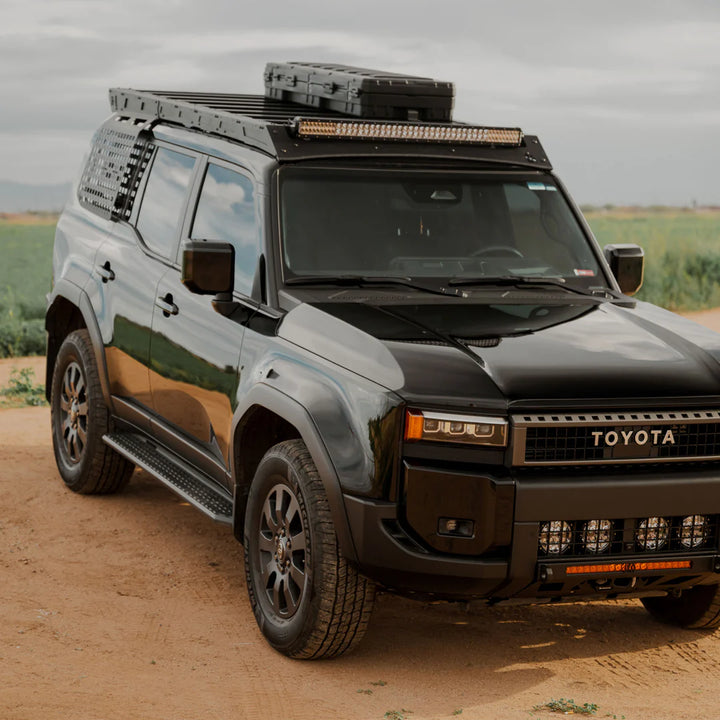 Roof Rack with Optional Light Bar Mount Fits 2024+ Land Cruiser 250
