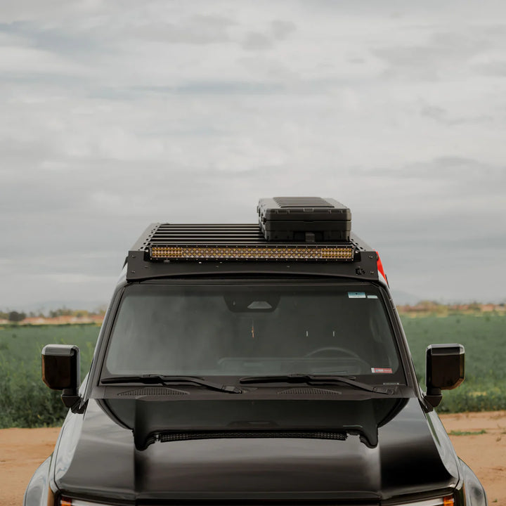 Roof Rack with Optional Light Bar Mount Fits 2024+ Land Cruiser 250