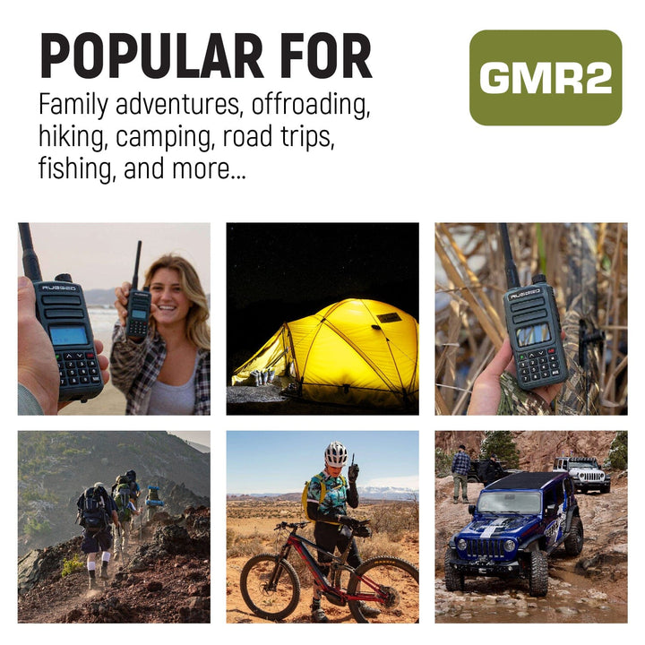 Rugged Adventure Pack | Two Way Handheld Radios