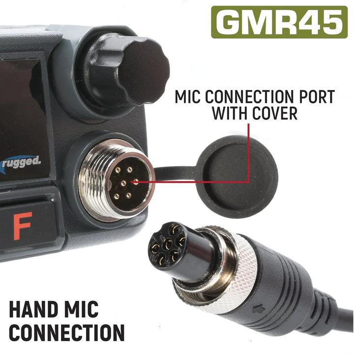 Rugged GMR45 High Power GMRS Mobile Radio