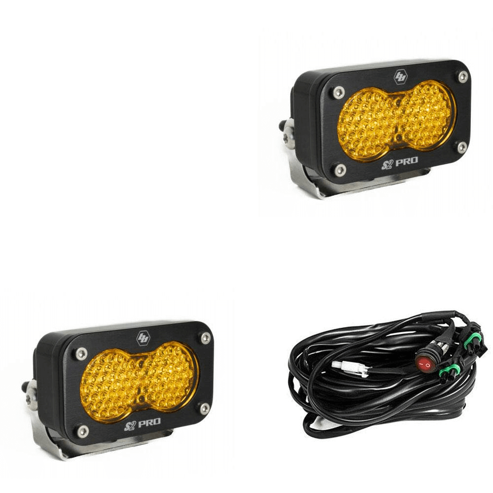 S2 Pro Black LED Auxiliary Light Pod