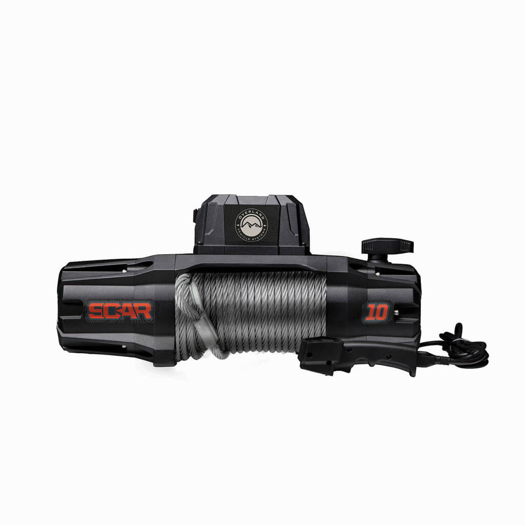 SCAR 10 Waterproof Winch with Wireless Remote