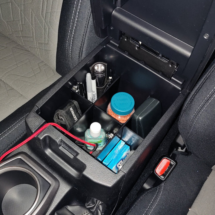 Center Console Organizers Bundle | Organizer & Hidden Storage Box Pack