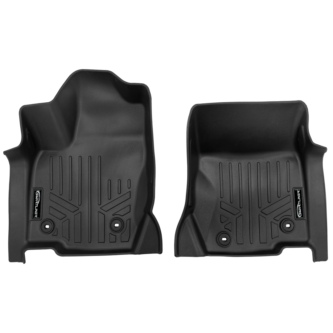 SMARTLINER Custom Fit All Weather Protection Floor Mat Liner Set fits 2024+ Toyota Land Cruiser
