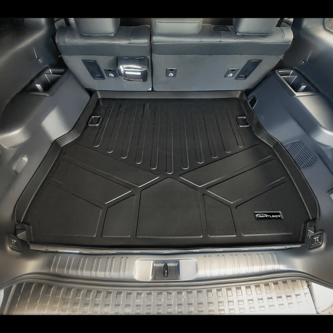 SMARTLINER Custom Fit All Weather Protection Floor Mat Liner Set fits 2024+ Toyota Land Cruiser