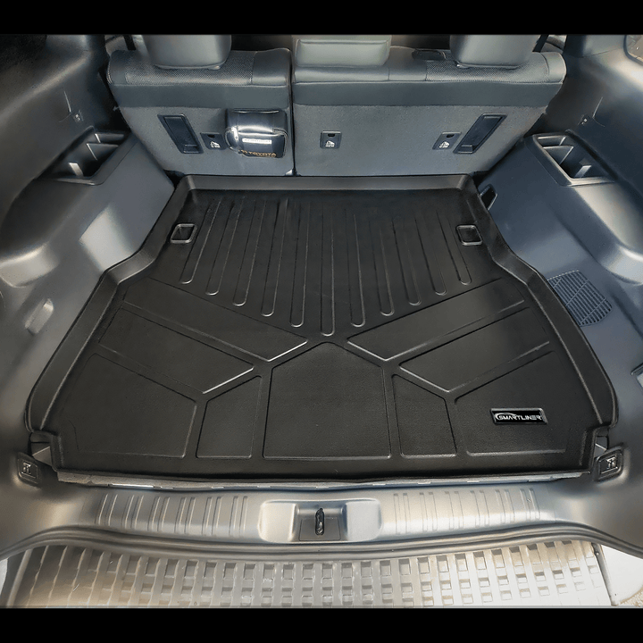 SMARTLINER Custom Fit All Weather Protection Floor Mat Liner Set fits 2024+ Toyota Land Cruiser