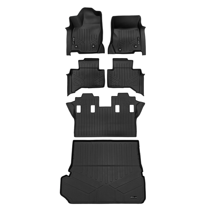 SMARTLINER Custom Fit Floor Liners For 2024+ Lexus GX550 (7 passenger models)