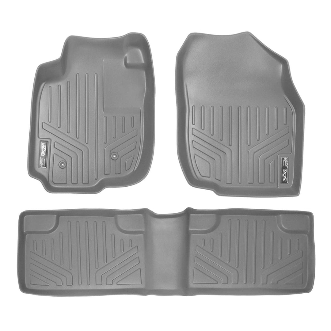 SMARTLINER Custom Fit Floor Liners fits 2006-2012 Toyota RAV4 (without 3rd Row Seat)