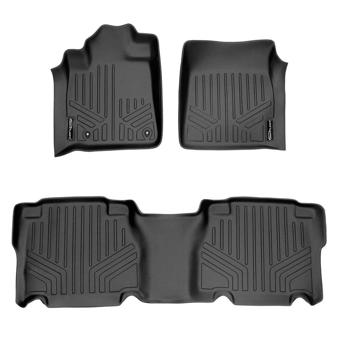 SMARTLINER Custom Fit Floor Liners fits 2007-2011 Toyota Tundra CrewMax