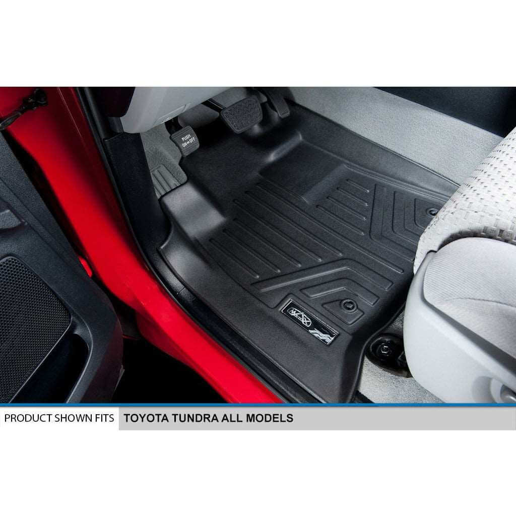 SMARTLINER Custom Fit Floor Liners fits 2007-2011 Toyota Tundra Double Cab