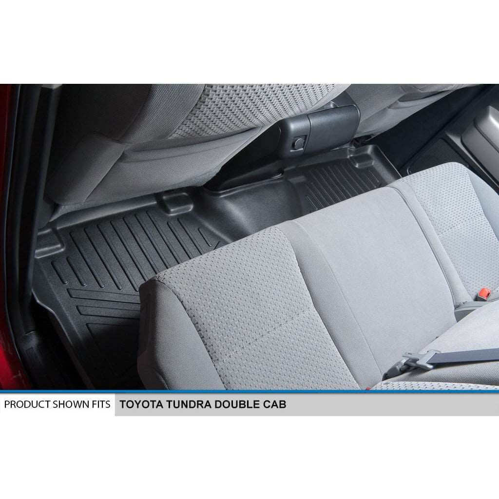 SMARTLINER Custom Fit Floor Liners fits 2007-2011 Toyota Tundra Double Cab