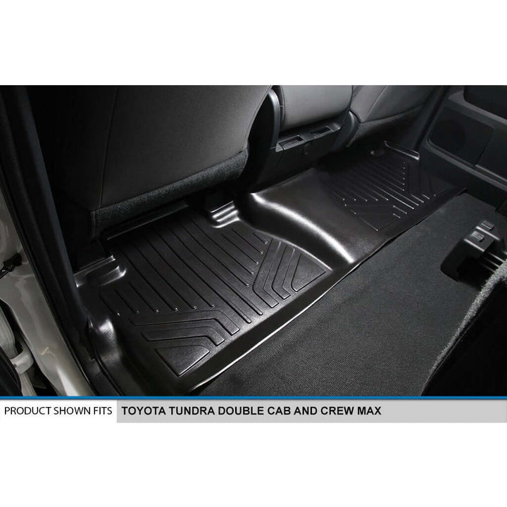 SMARTLINER Custom Fit Floor Liners fits 2007-2021 Toyota Tundra CrewMax