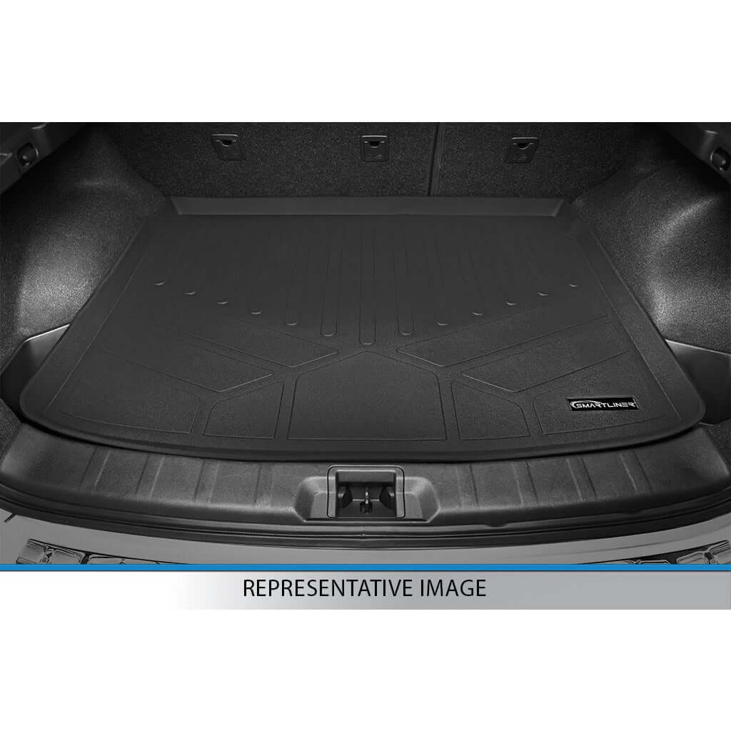 SMARTLINER Custom Fit Floor Liners fits 2008-2022 Toyota Sequoia with 2nd Row Bench Seat