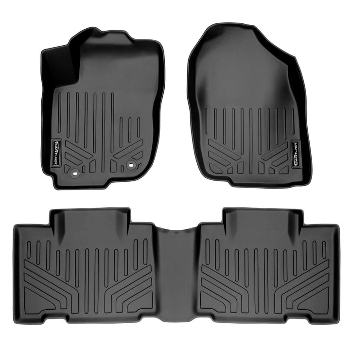 SMARTLINER Custom Fit Floor Liners fits 2013-2018 Toyota RAV4 (No Electric or Hybrid Models)