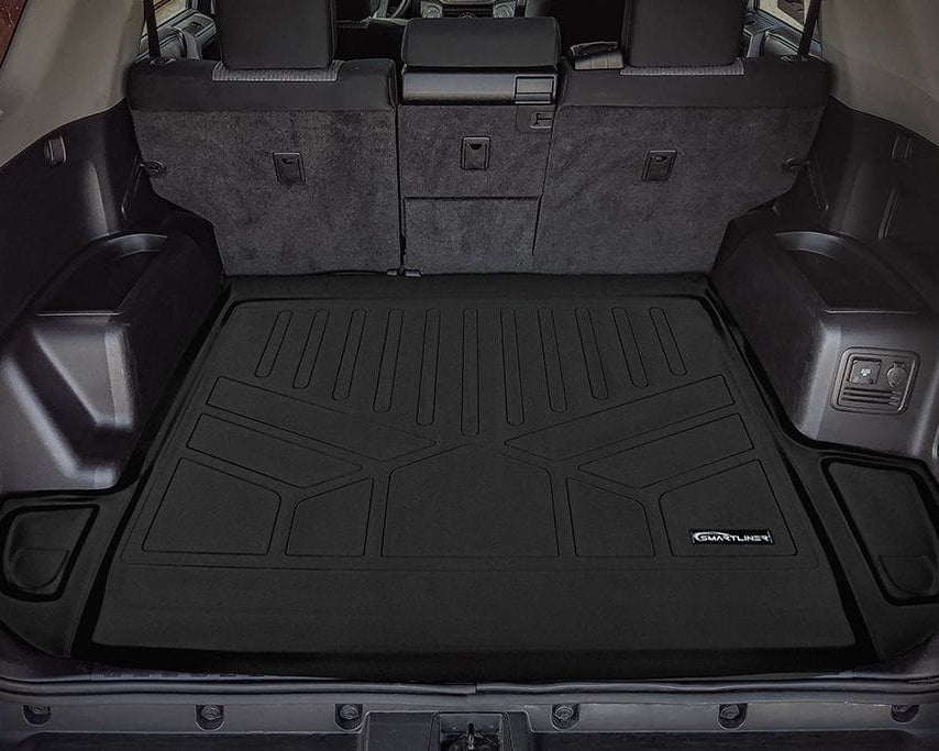 SMARTLINER Custom Fit Floor Liners fits 2013-2024 Toyota 4Runner (5 Passenger Model without Sliding Rear Tray)