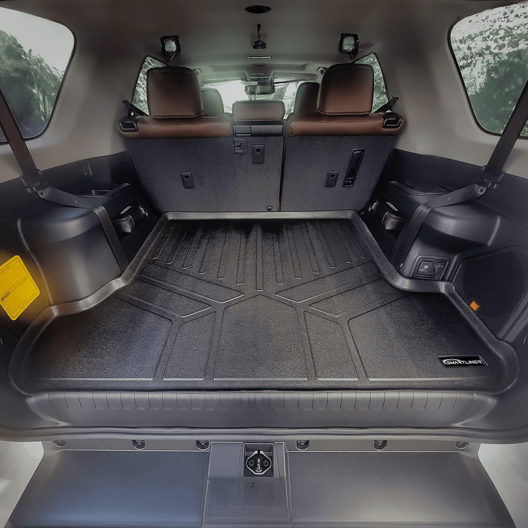 SMARTLINER Custom Fit Floor Liners fits 2013-2024 Toyota 4Runner (7 Passenger with 3rd Row Seats)