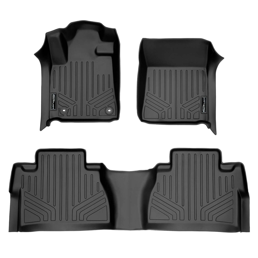 SMARTLINER Custom Fit Floor Liners fits 2014-2021 Toyota Tundra Double Cab