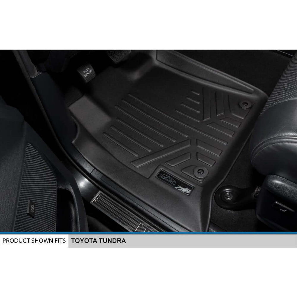 SMARTLINER Custom Fit Floor Liners fits 2014-2021 Toyota Tundra Double Cab