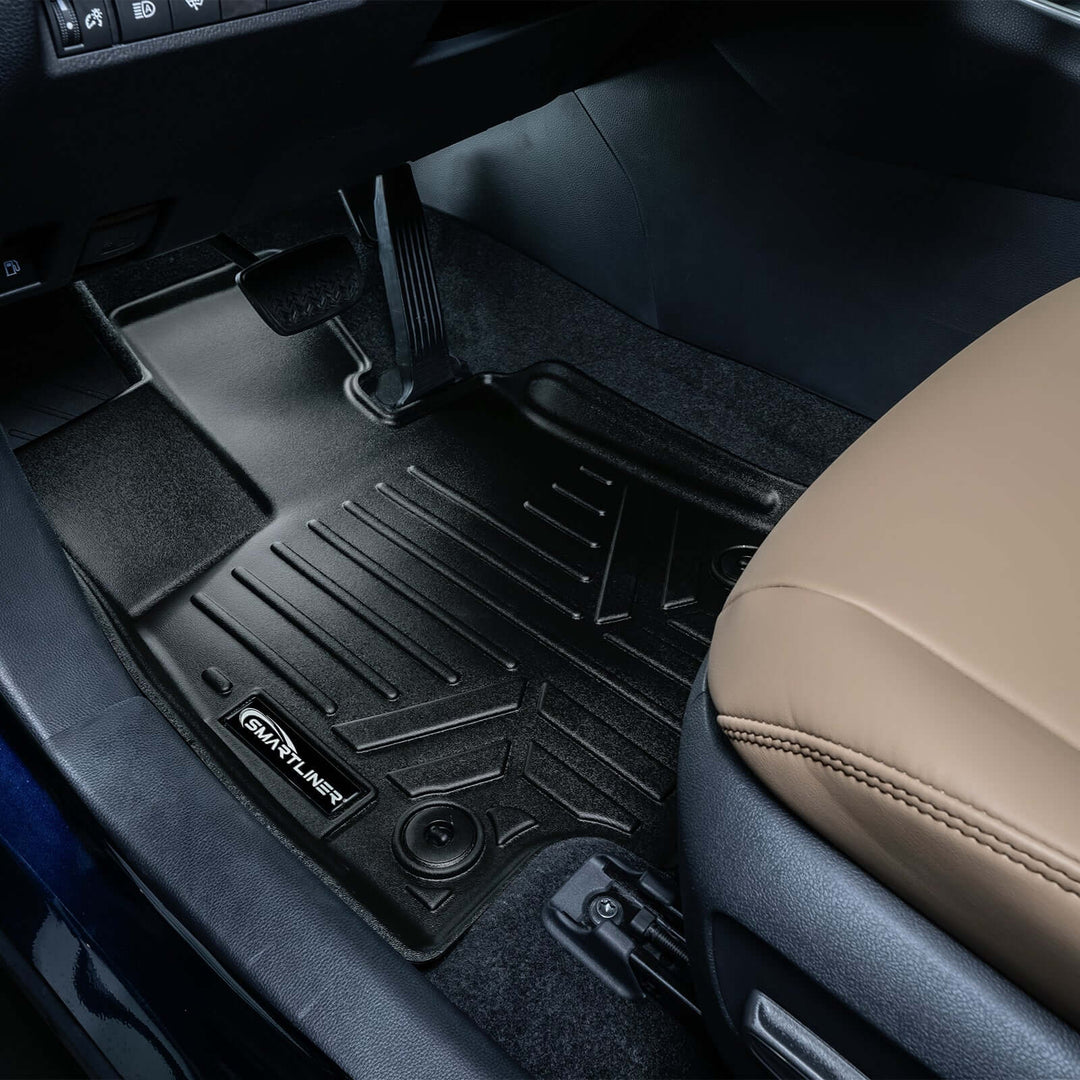 SMARTLINER Custom Fit Floor Liners fits 2021+ Toyota RAV4 Prime (Without Subwoofer in Cargo Area)