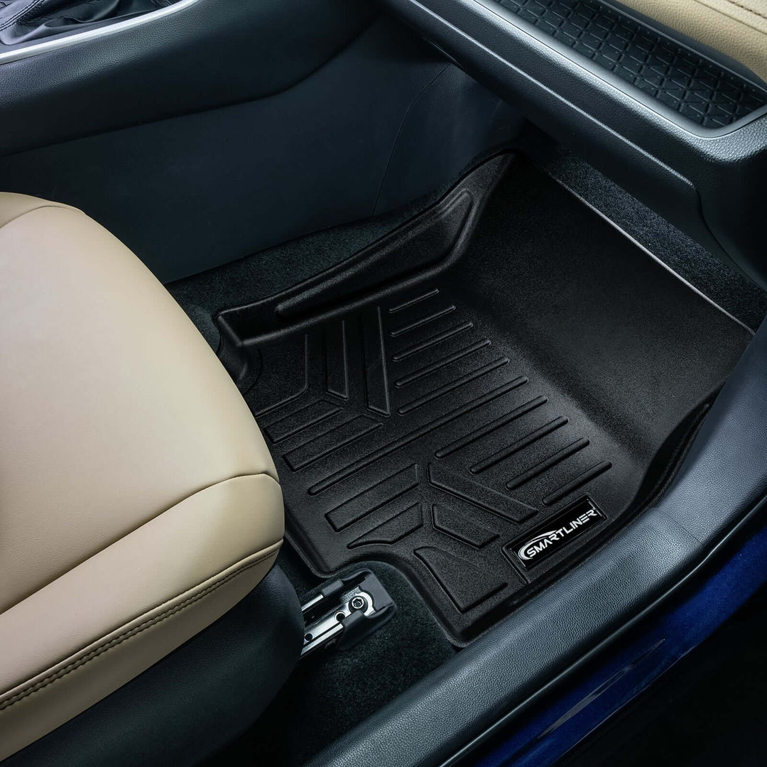 SMARTLINER Custom Fit Floor Liners fits 2021+ Toyota RAV4 Prime (Without Subwoofer in Cargo Area)