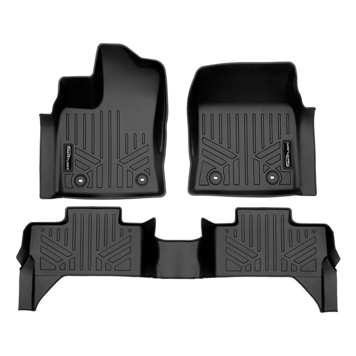 SMARTLINER Custom Fit Floor Liners fits 2022+ Toyota Tundra Extended Cab/Double Cab (with Underseat Storage)