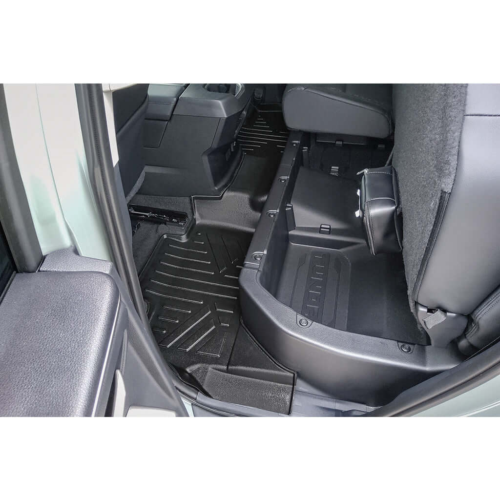 SMARTLINER Custom Fit Floor Liners fits 2022+ Toyota Tundra Extended Cab/Double Cab (with Underseat Storage)