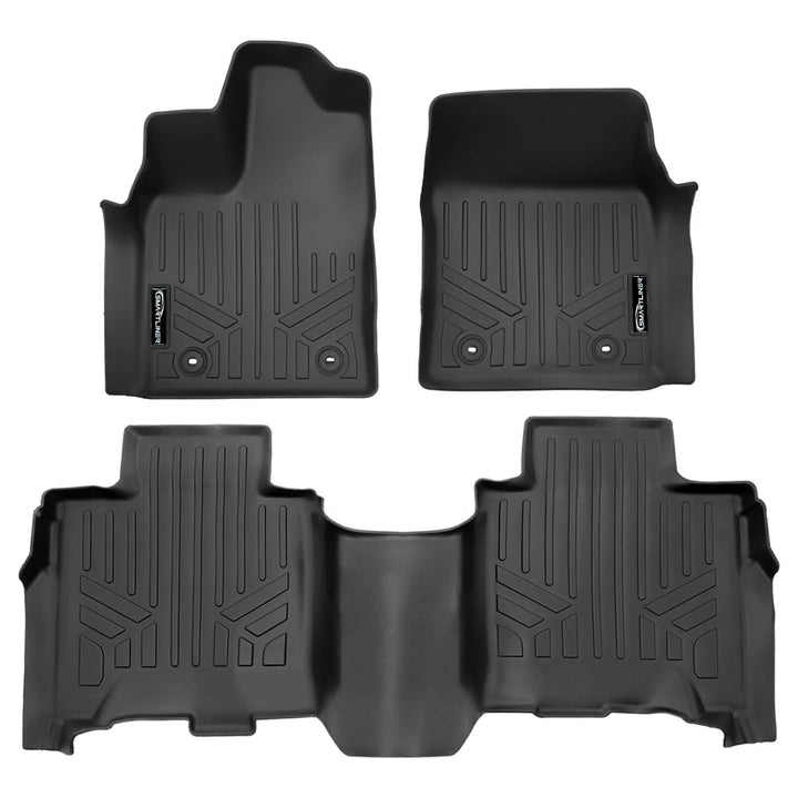 SMARTLINER Custom Fit Floor Liners fits 2023+ Toyota Sequoia (7 Passenger Model without Center Console)