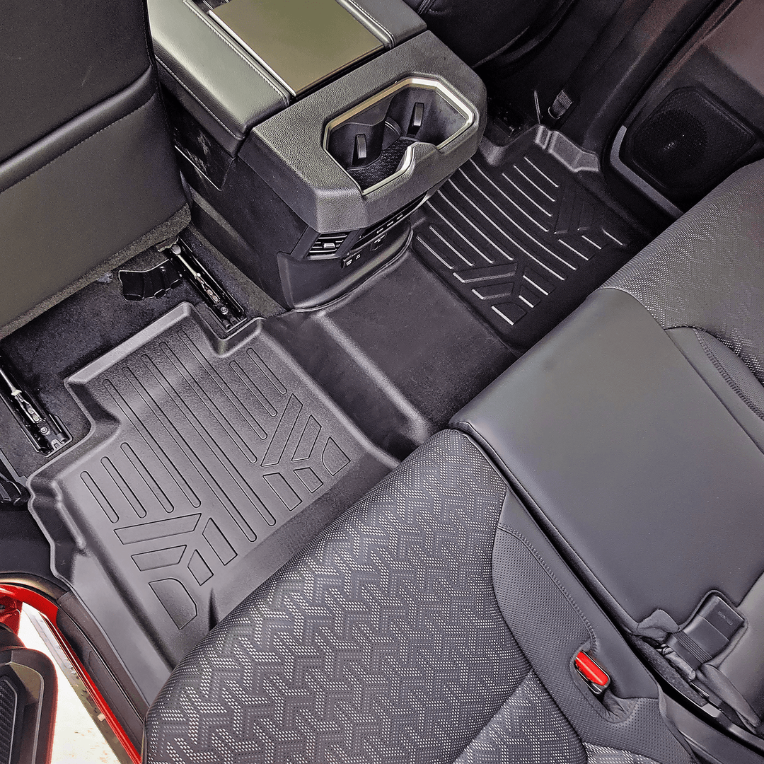 SMARTLINER Custom Fit Floor Liners fits 2023+ Toyota Sequoia (Only Fits 7 Passenger Models Without Center Console)