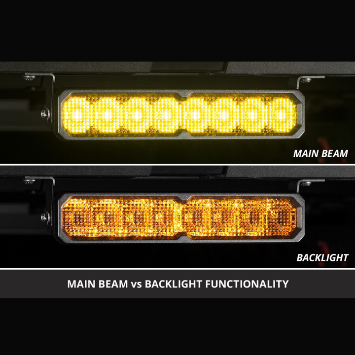 SS10 Yellow LED Light Bar (one)