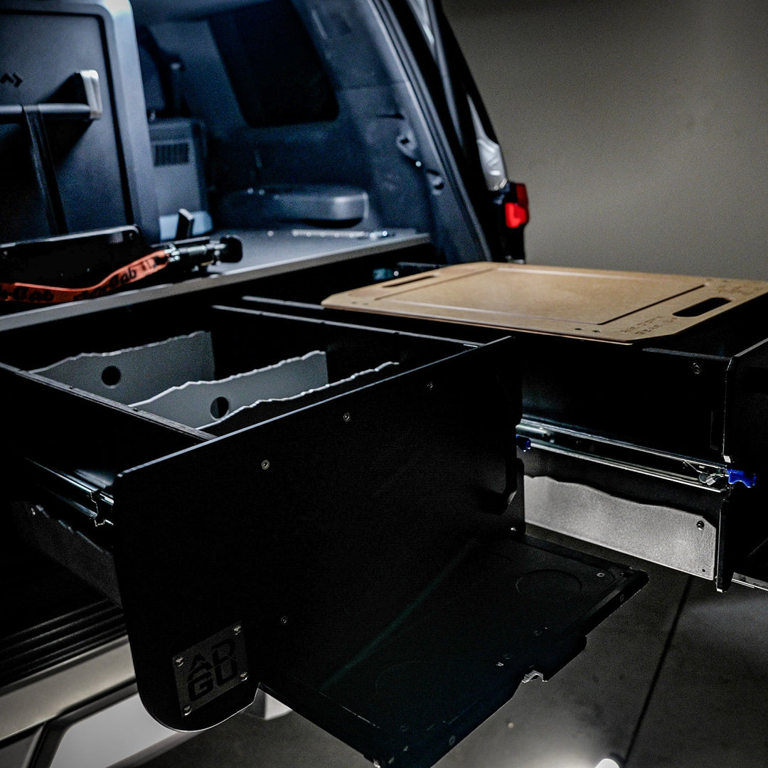 SS1 Silent Storage Drawer System - Lexus GX550 WITH 3rd Row