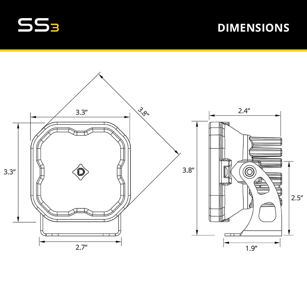 SS3 Infrared LED Pod (one)