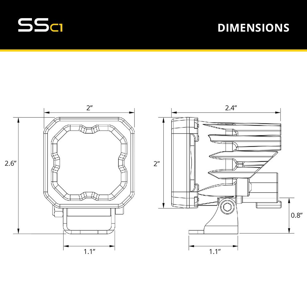 SSC1 Infrared LED Pod (pair)