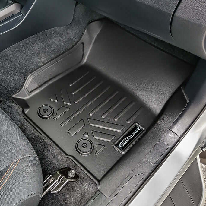 SmartCoverage™ Custom Fit Floor Liners Fits 2018-2023 Toyota Tacoma with Manual Transmission