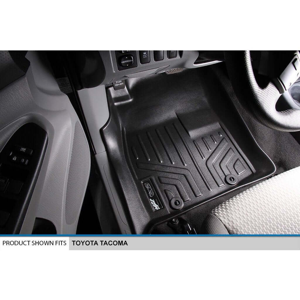 SmartCoverage™ Custom Fit Floor Liners fits 2012-2015 Toyota Tacoma Double Cab
