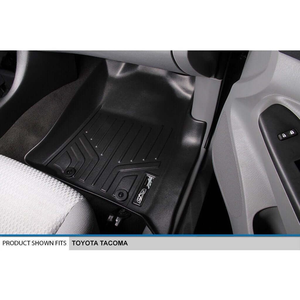 SmartCoverage™ Custom Fit Floor Liners fits 2012-2015 Toyota Tacoma Double Cab