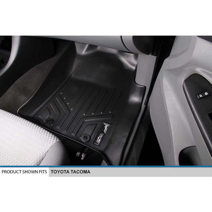SmartCoverage™ Custom Fit Floor Liners fits 2012-2015 Toyota Tacoma Double Cab