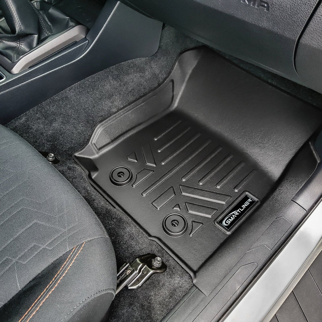 SmartCoverage™ Custom Fit Floor Liners fits 2018-2023 Toyota Tacoma Double Cab