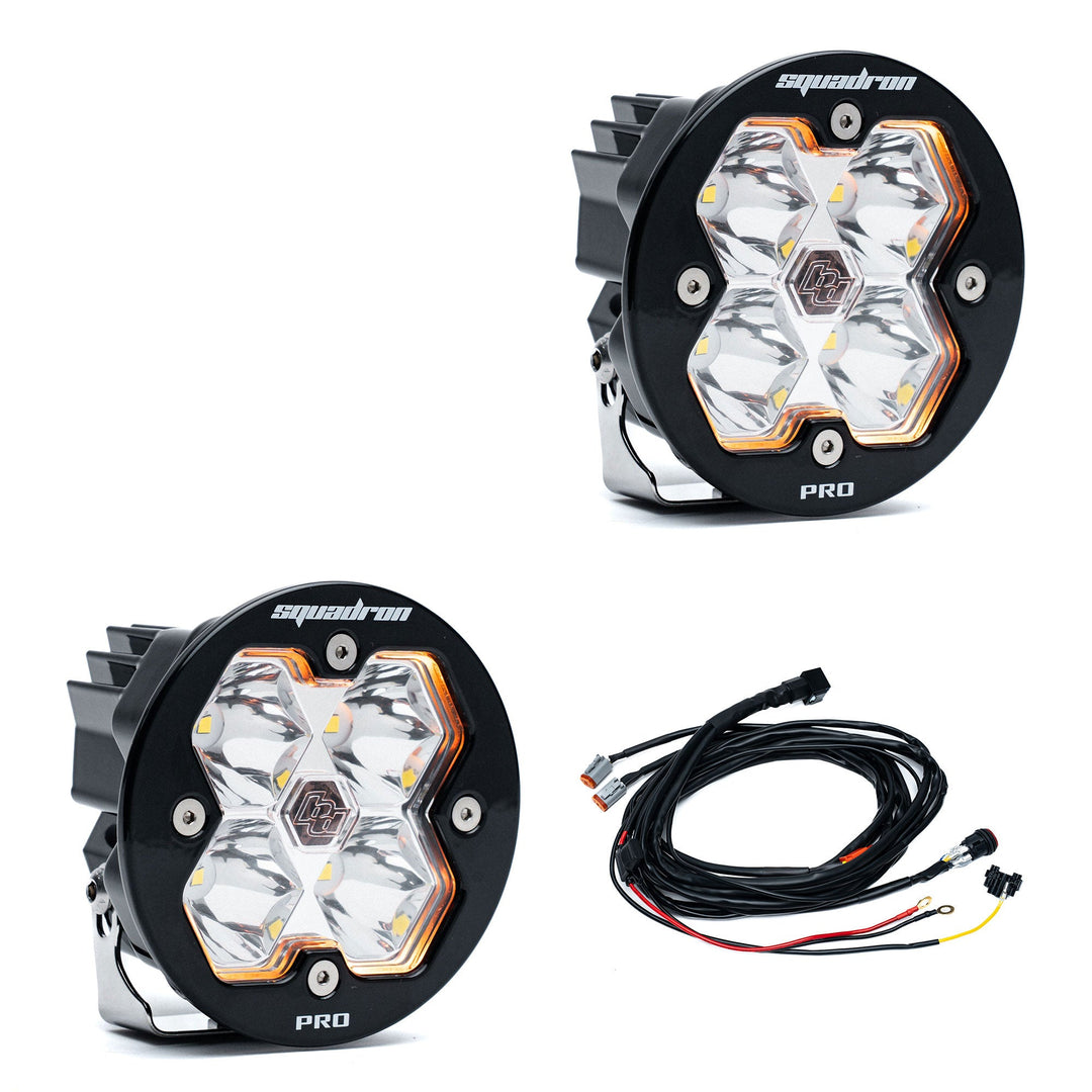 Squadron-R 2.0 Pro Black LED Auxiliary Light Pod Pair