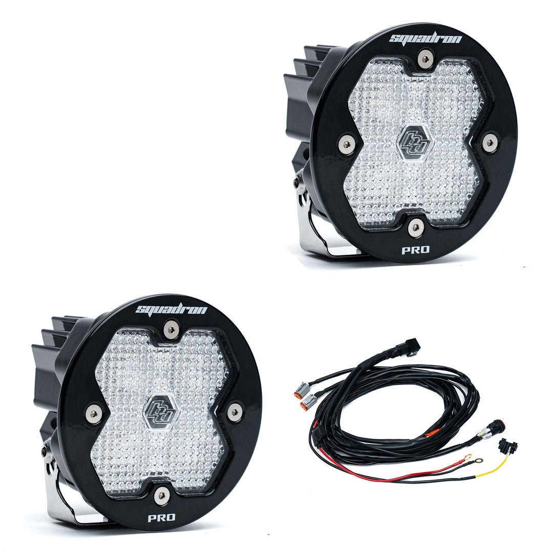 Squadron-R 2.0 Pro Black LED Auxiliary Light Pod Pair